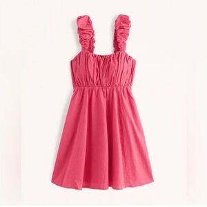 Abercrombie and fitch ruffle mini dress